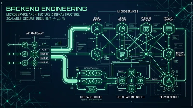 Backend Engineering illustration